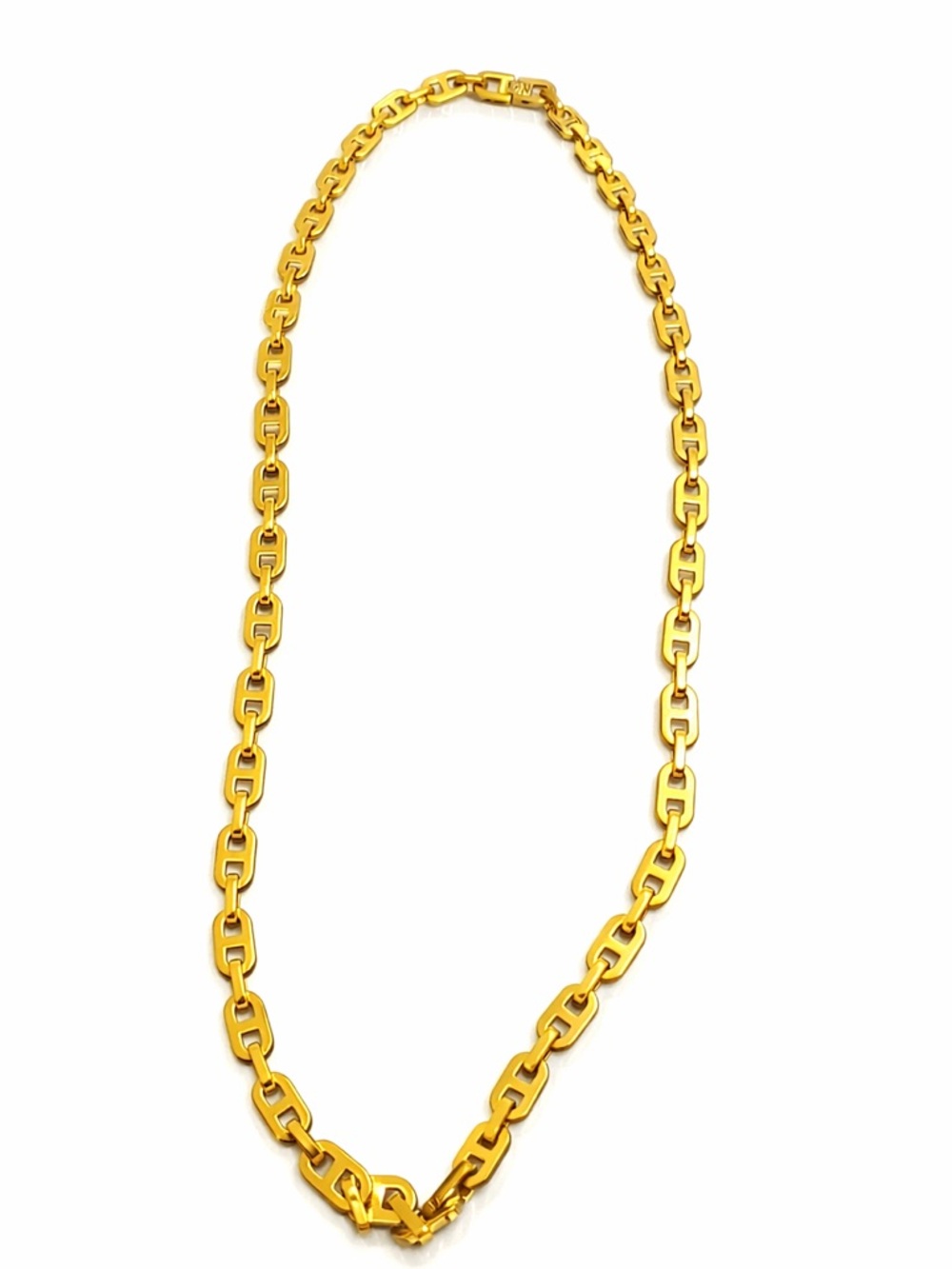 Michael Kors Polished Gold-Tone Link Necklace